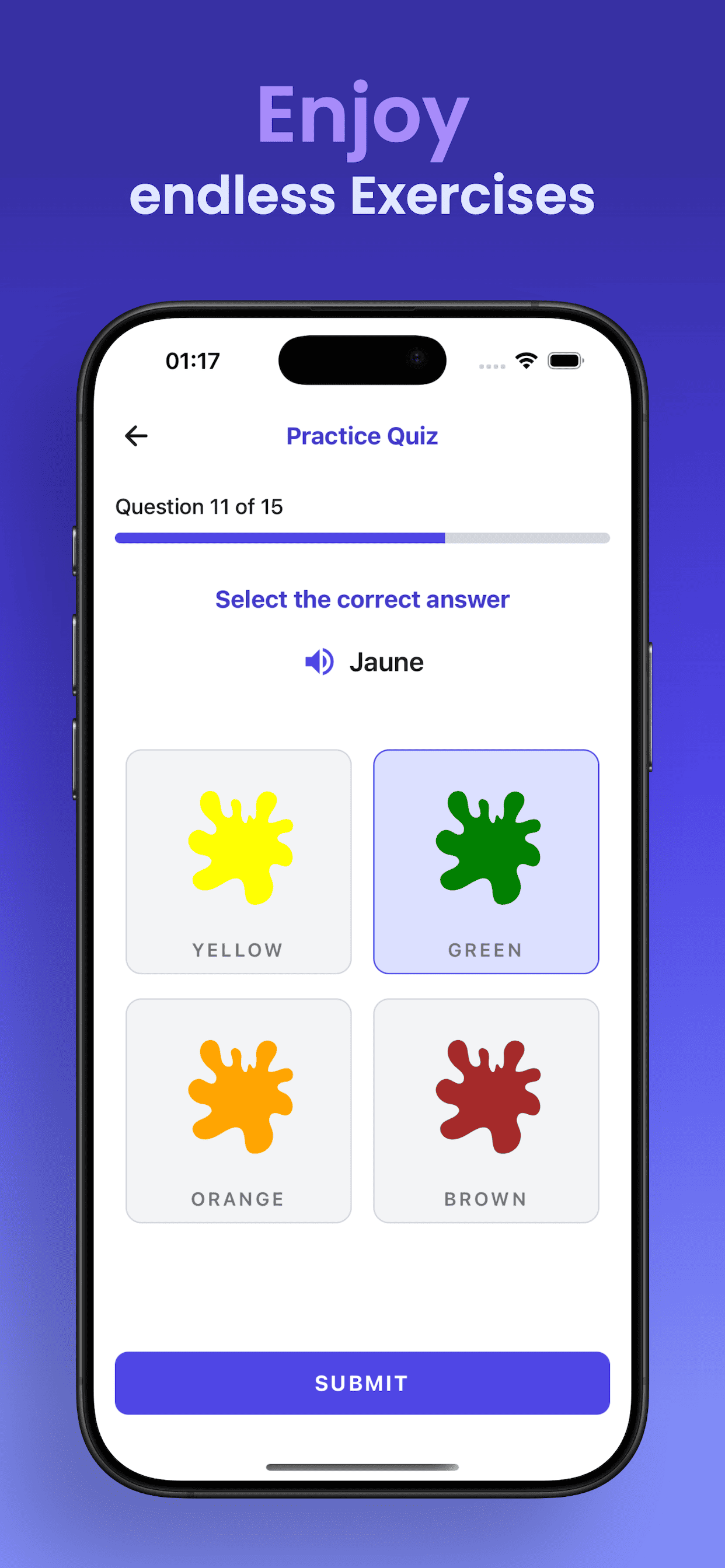 French practice exercises