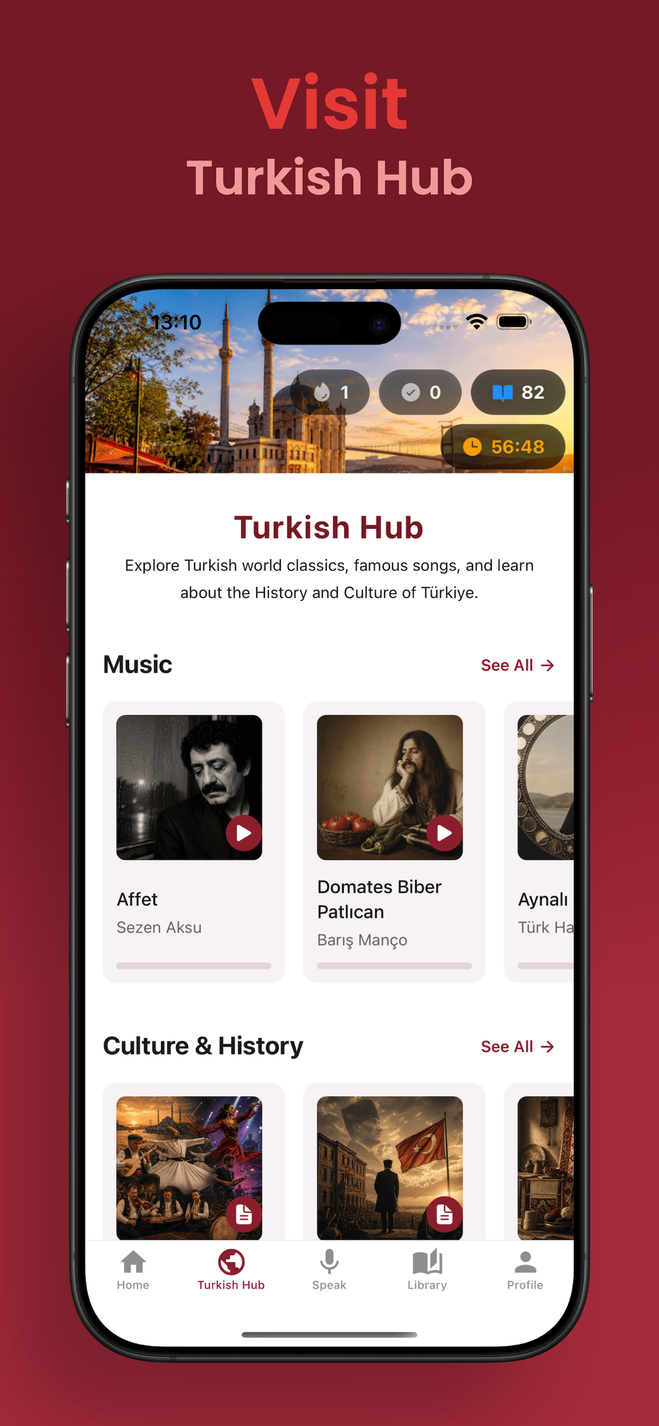 The Turkish Hub with songs and culture articles